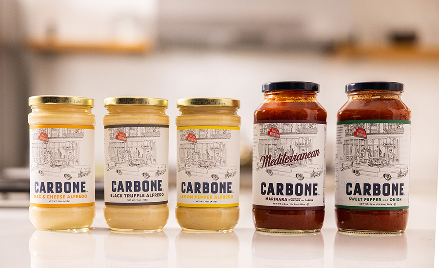 Carbone Fine Foods pasta sauce flavors