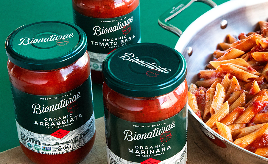 Bionaturae pasta sauce