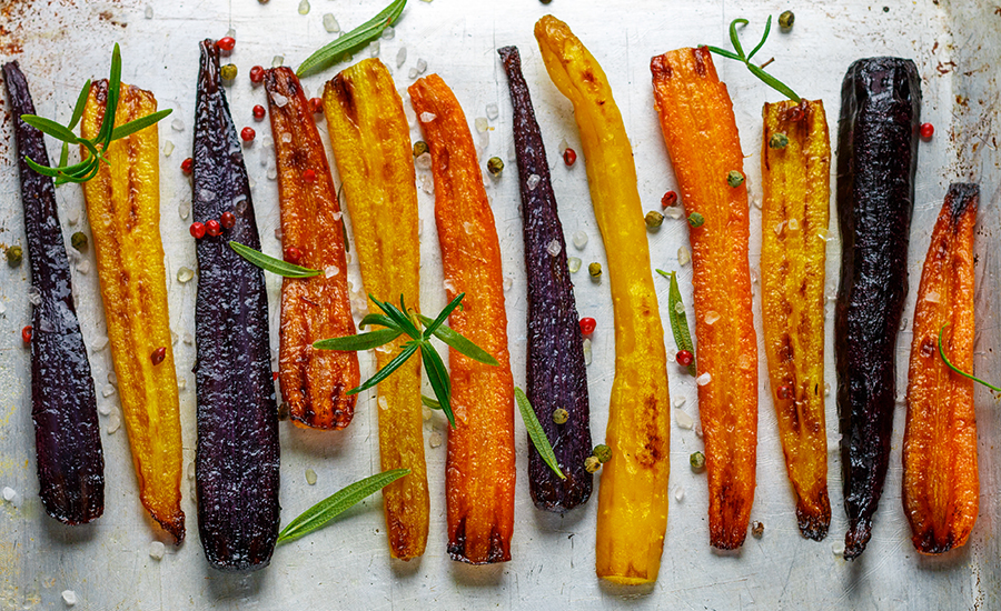 Colorful carrots