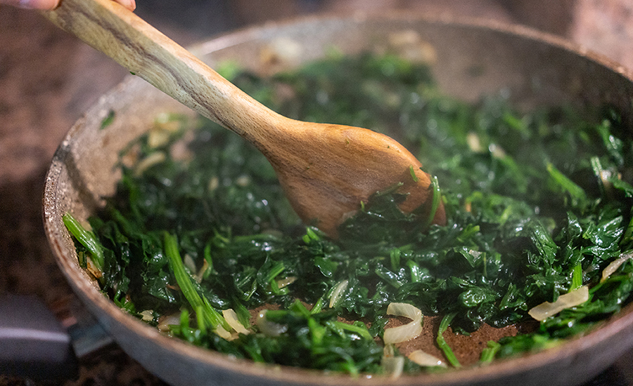 dark leafy greens