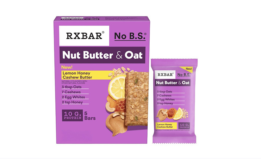 RXBAR Nut Butter & Oat line