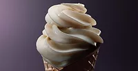 Ice cream in a cone