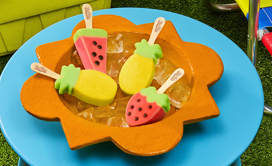 Novelty frozen desserts