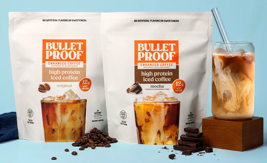 Bullet Proof High Protein Iced Coffee blends
