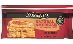 Sargento’s Natural American cheese slices