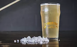 Sparkling seltzer kefir