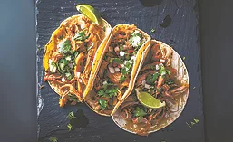 Prepared duck carnitas