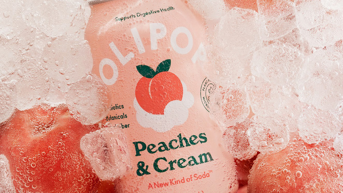 Olipop Peaches & Cream