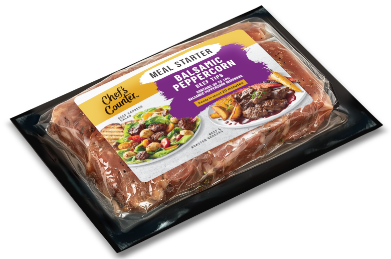 Chef’s Counter ready-to-cook marinated meats