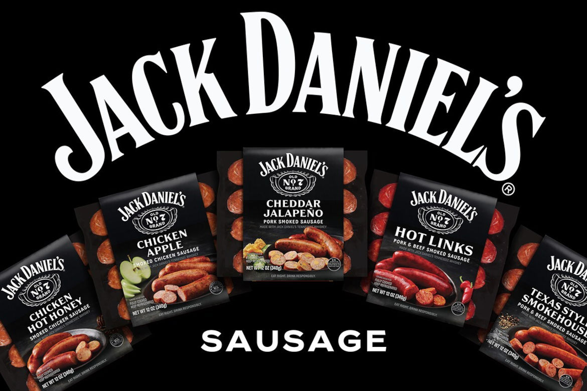 Jack Daniel’s dinner sausages