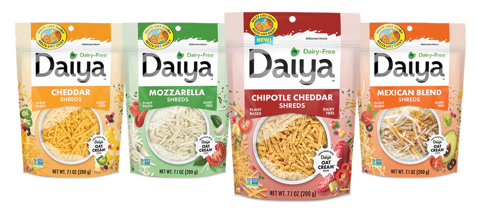 Daiya dairy-free cheese line