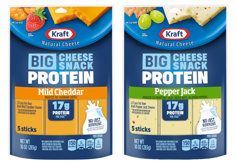 Kraft Natural Cheese High Protein Sticks