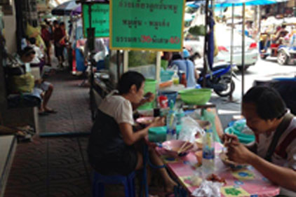 Thailand food market