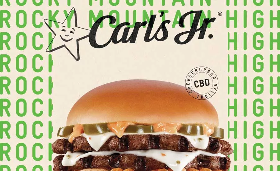 Carl's Jr. The Rocky Mountain High Cheeseburger