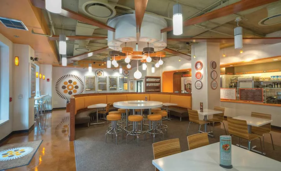 Inside View of Protein Bar & Kitchen
