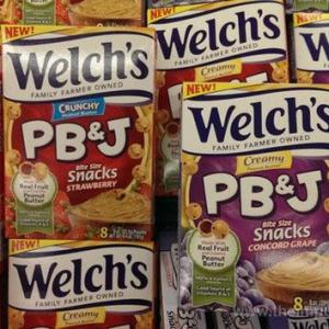 Welch's PB&J snacks in body