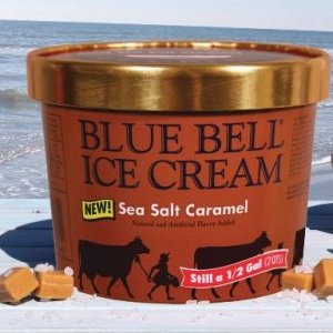 Blue Bell Sea Salt Caramel in body