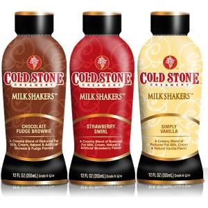 Cold Stone Milk Shakers in body