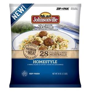 Johnsonville Sausages and Meatballs in body