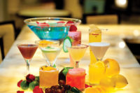 colored cocktails