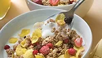 Bowl of fiber cereal