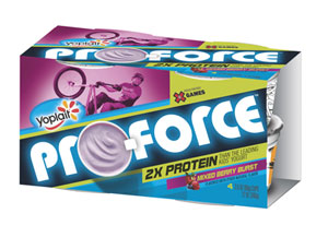 yoplait pro-force bottle, new product, yoplait
