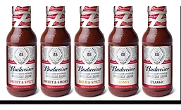Budweiser Brewmaster’s Premium Barbecue Sauces