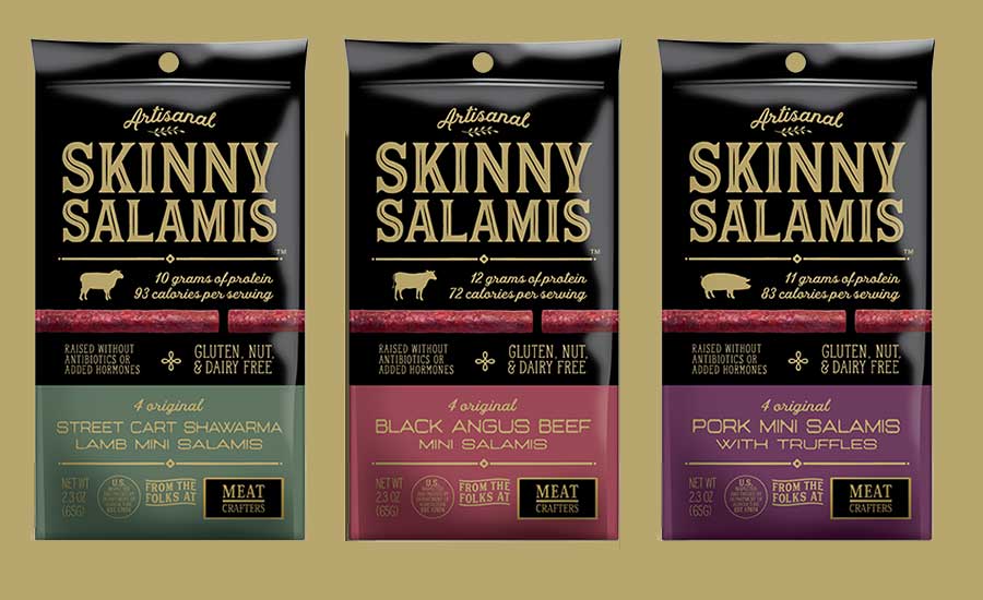 MeatCrafters Skinny Salamis