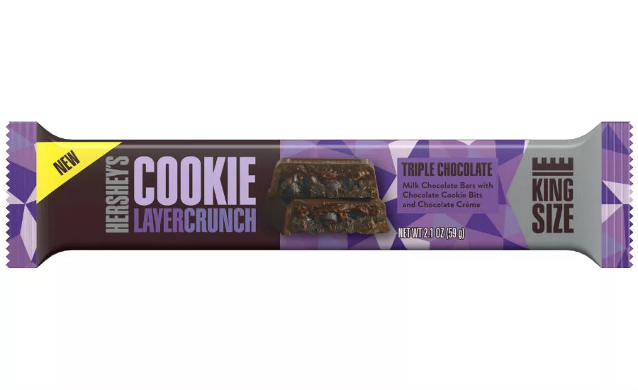 Hershey's Triple Chocolate Cookie Layer Crunch Bar