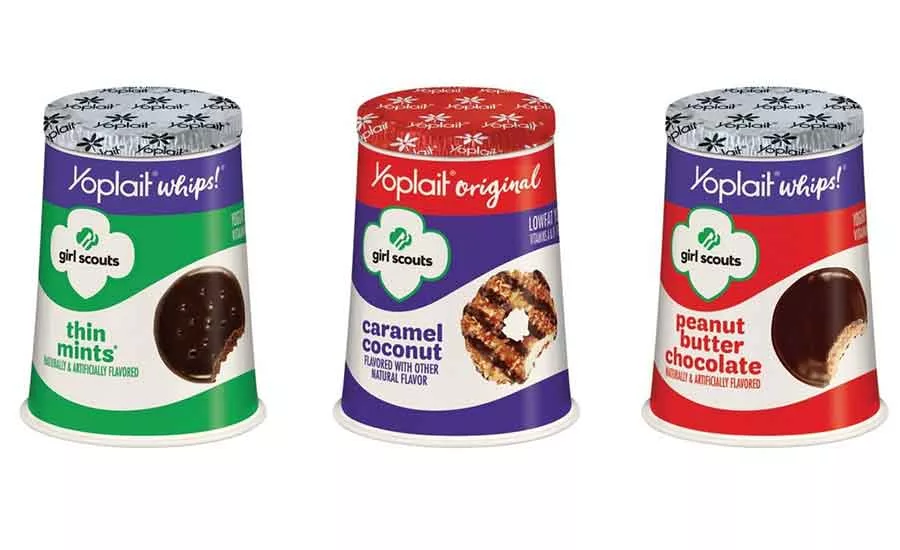 Girl Scout Cookie Yoplait Yogurt