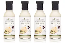 Tru Table's line of protein-enriched salad dressings and dips