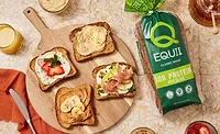 Four Slices and Package of Equii Bread
