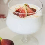 Noosa Yogurt in Glass Dish