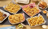 Tablescape of SureCrisp French Fries