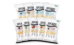 Spokes Air-Puffed Potato Snacks
