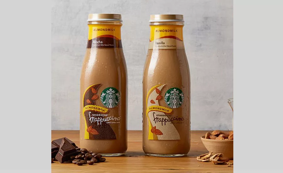 Starbucks Bottled Frappuccino Chilled Coffee Drink with Almondmilk