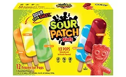 Sour Patch Kids Flavored Ice Pops