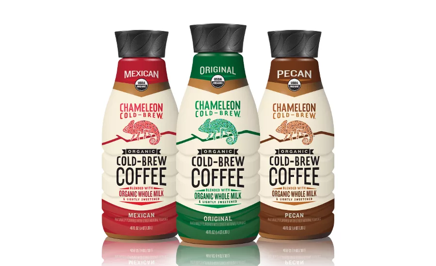 Chameleon Cold-Brew Coffee with Milk