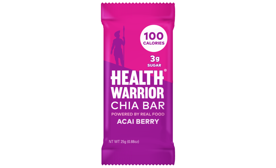 Health Warrior Lower Sugar Chia Bars