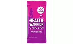 Health Warrior Lower Sugar Chia Bars