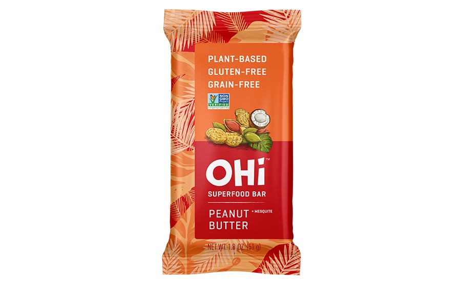OHi Plant-Based Peanut Butter Superfood Bar