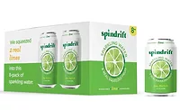 Spindrift Sparkling Water Lime Flavor