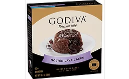 Godiva Belgium 1926 Molten Lava Cakes Baking Mix