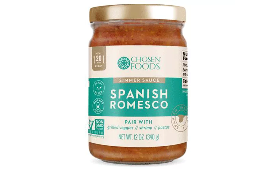 Chosen Foods Spanish Romesco Simmer Sauce