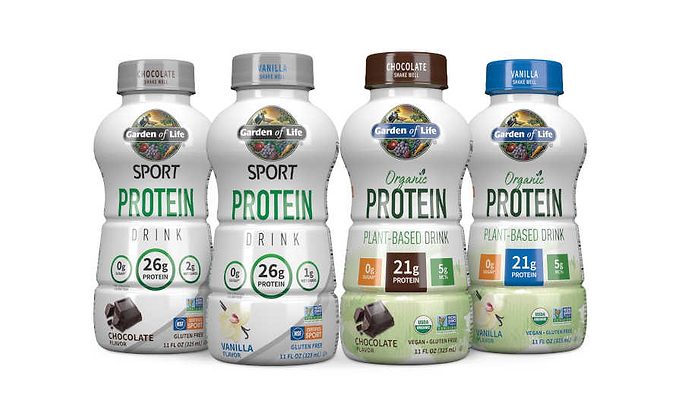 Garden of Life Sport Protein Drink, Organic Protein Plant-Based Drink |  2019-10-30 | Prepared Foods