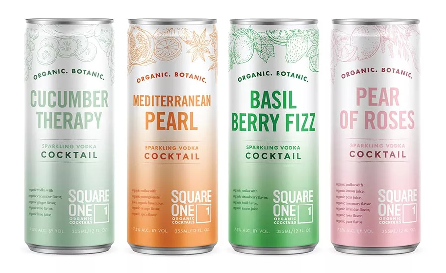Square One Organic Ready to Drink Cocktails
