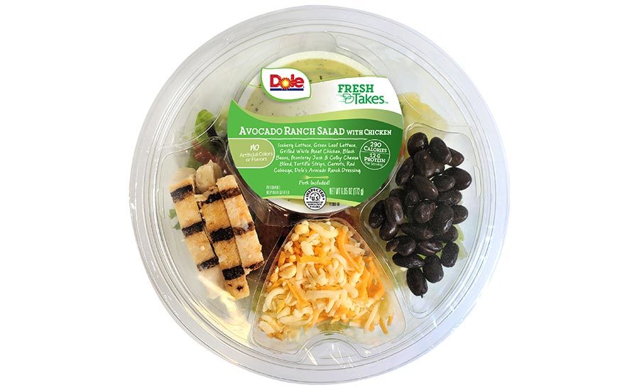 Dole Makes Popular Ready-To-Eat Salad Bowls Available Nationally