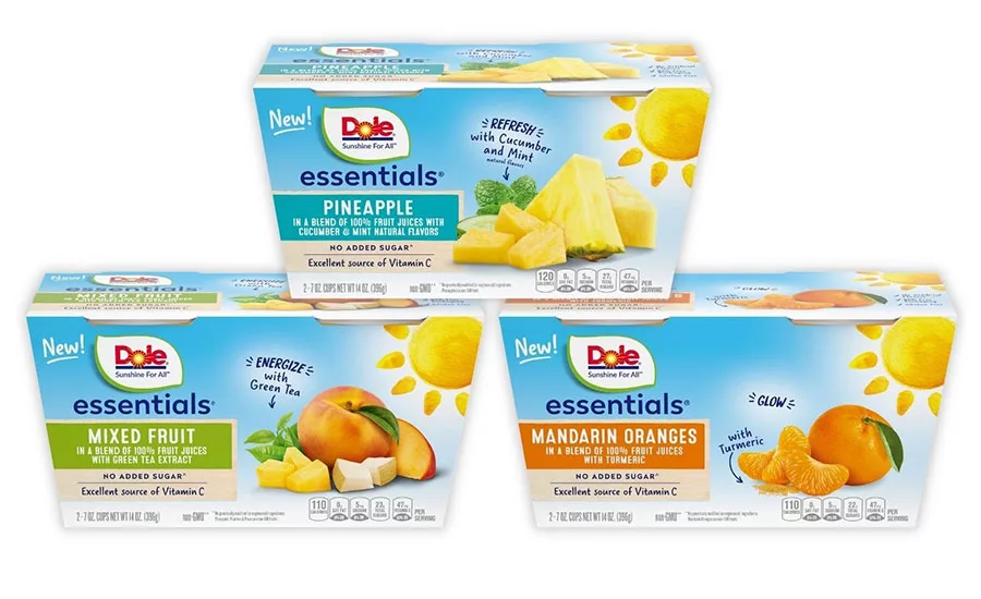 Dole Functional Juices & Fruit Bowls