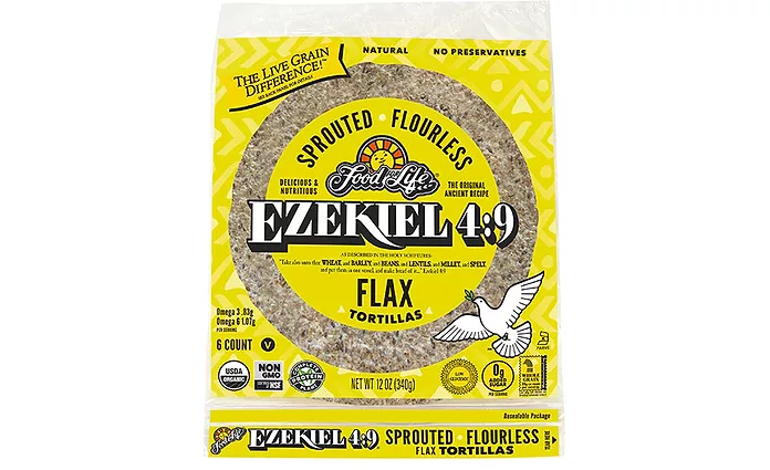 Ezekiel 4:9 Sprouted Flourless Flax Tortillas | 2021-07-09