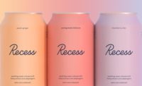 Recess Sparkling Water Infused with Hemp